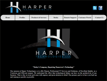 Tablet Screenshot of harpertechnologies.com